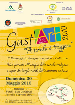 Gust’Art 2010. Passeggiata da Verdi a San Giovanni per riscoprire i sapori della natura