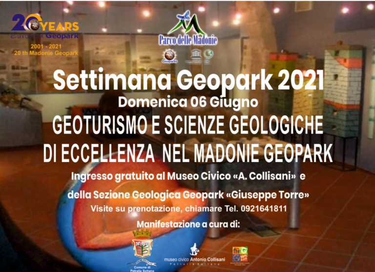 #EGNWeek21 GEOTURISMO E SCIENZE GEOLOGICHE DI ECCELLENZA NEL MADONIE GEOPARK UNESCO