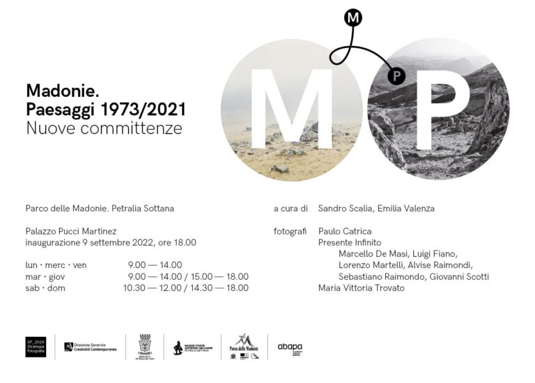 Madonie,Paesaggi 1973/2021 Mostra Permanente a Palazzo Pucci Martinez sede dell’Ente Parco delle Madonie. Inaugurazione Venerdi 9 settembre alle ore 18