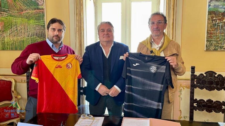 A PALAZZO PUCCI MARTINEZ – CONFERENZA STAMPA – per la presentazione del progetto Sicilia Football Association